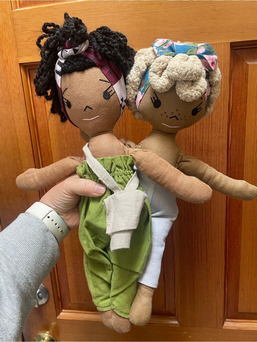 Pair of HarperIman dolls